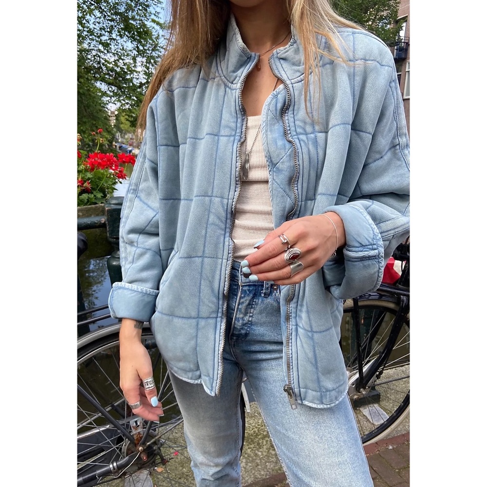 Free People Dolman Quilted Jacket NWT